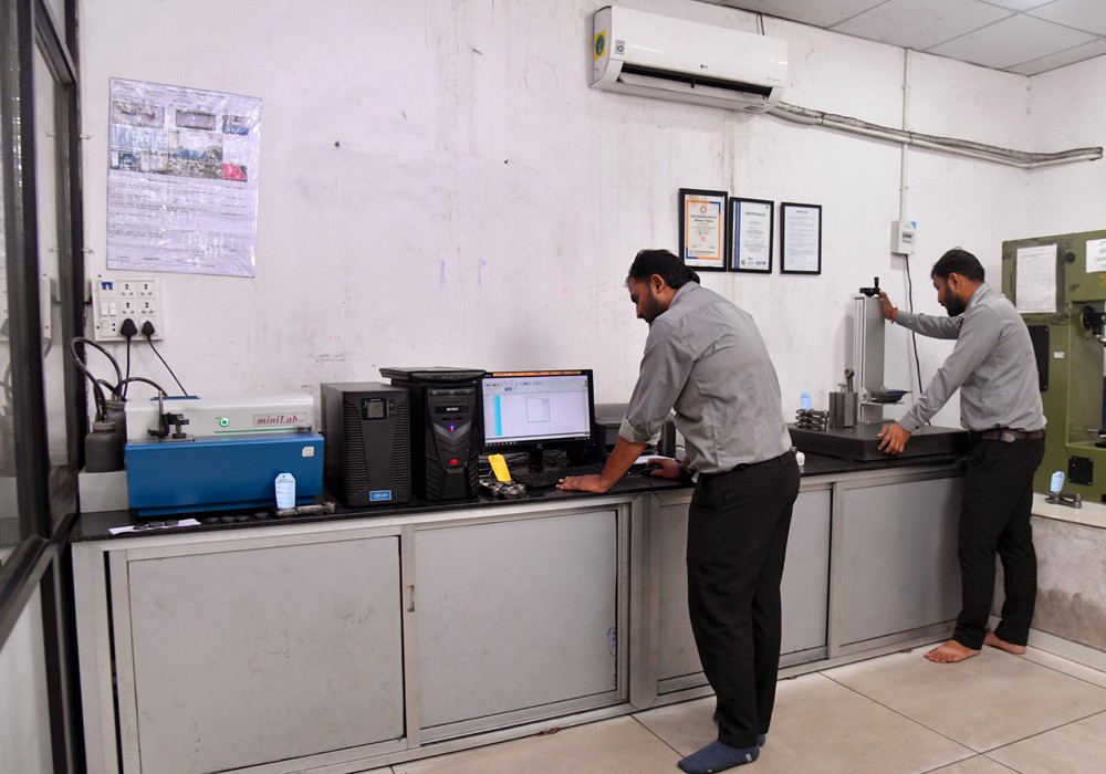 In-House Quality Testing Lab